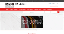 Desktop Screenshot of hamcoraleigh.com
